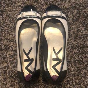 Black and white flats